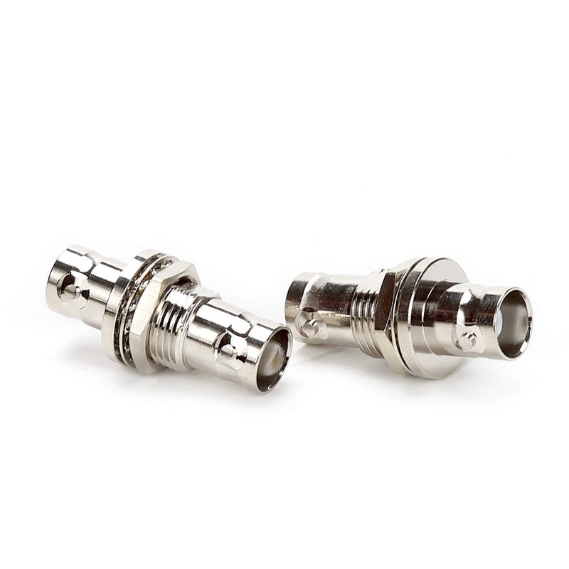 TLS.Eagle BNC Bulkhead Insulated Connector Female to Female Coupler Panel Mount Coax Adapter Pack of 2 - Image 3